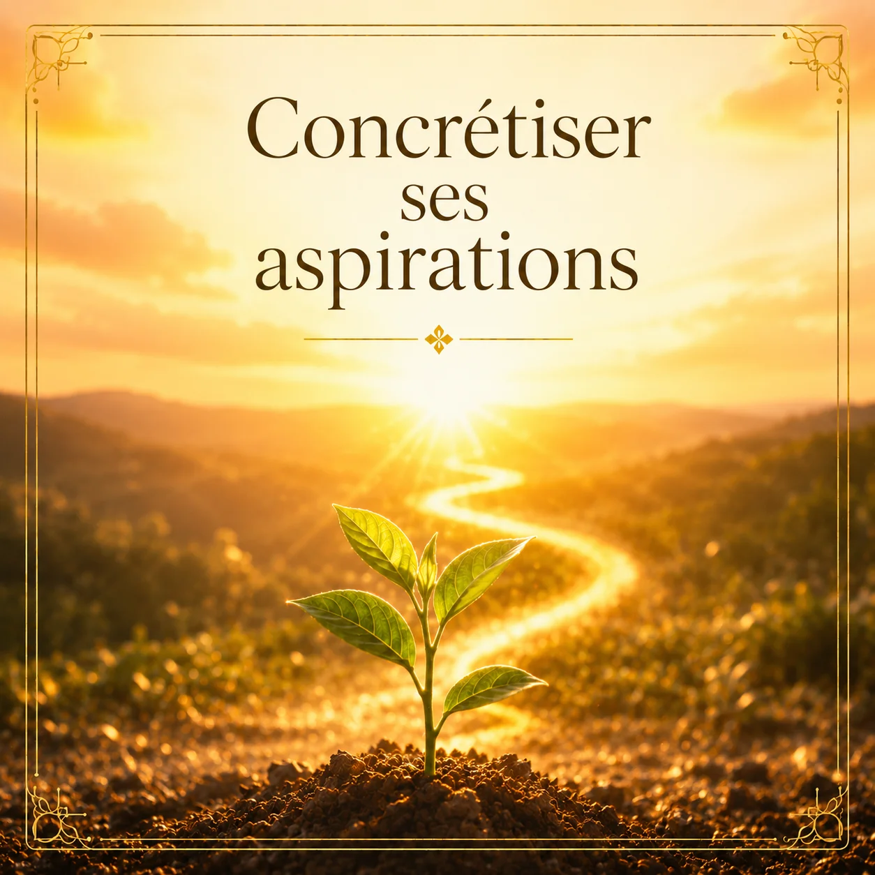 Concrétiser ses aspirations